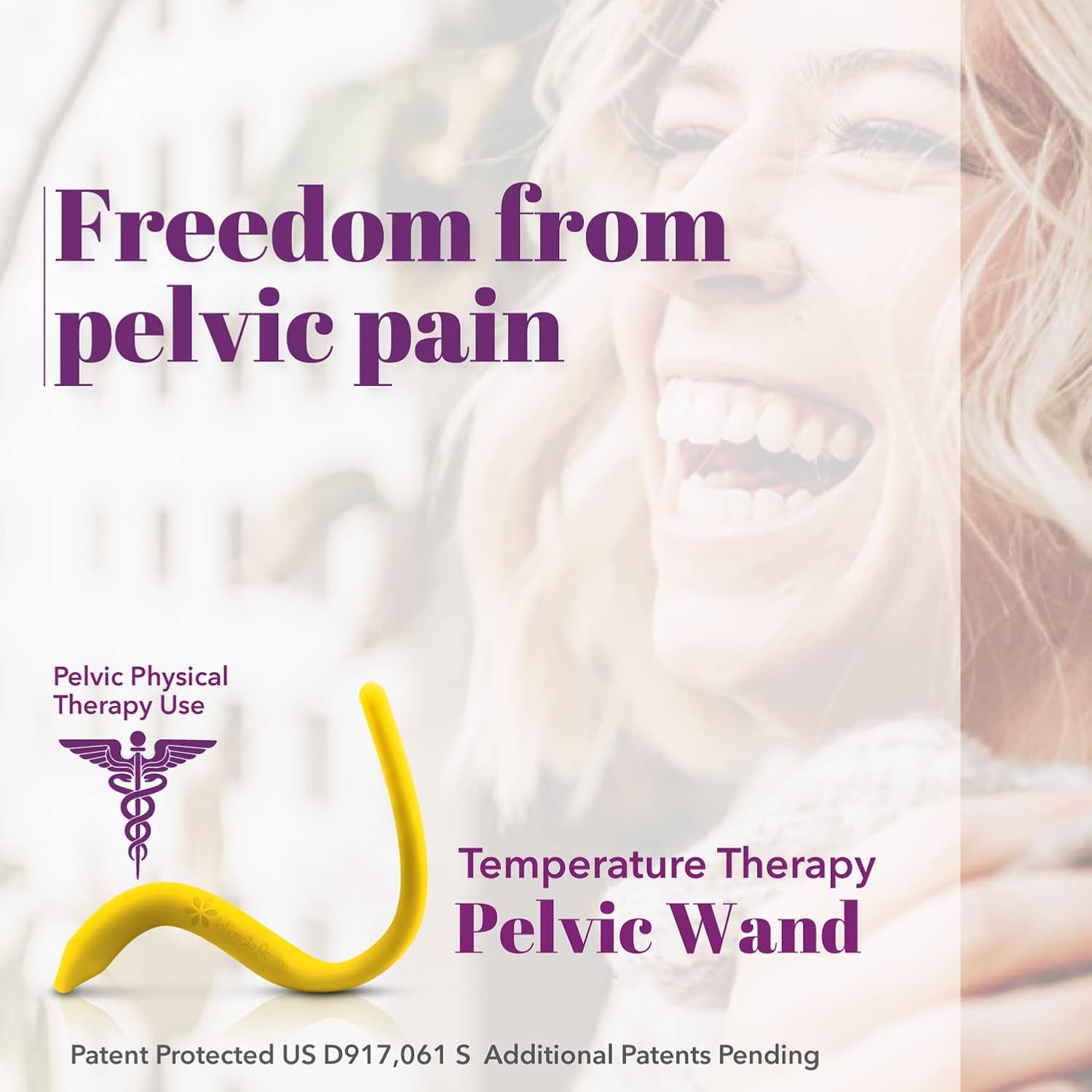 Intimate Rose Warming/Cooling Pelvic Trigger Point Wand with Temperature Therapy for Pelvic Floor Muscle Pain - Pelvic Physical Therapy Use : Health & Household