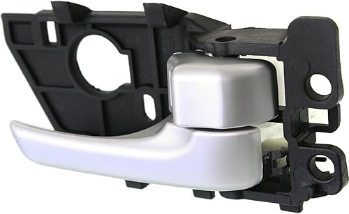 Miniatura 2 de Manija de puerta interior compatible con Kia Forte Forte Koup 2010-2013 pintado de plástico plateado