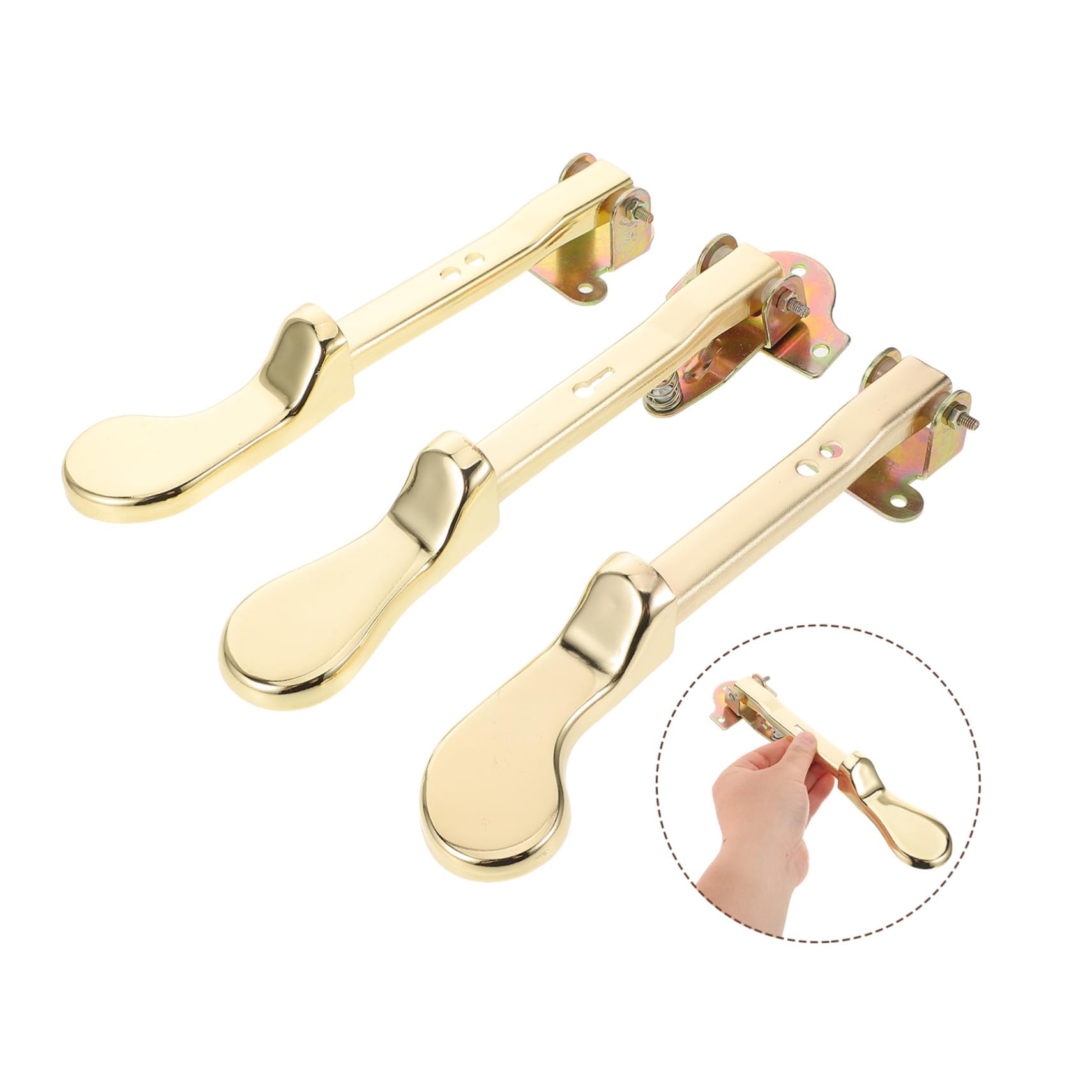Kisangel 3piezas Pedales De Piano Pedal De Sustain Profesional De Metal Para Presentaciones