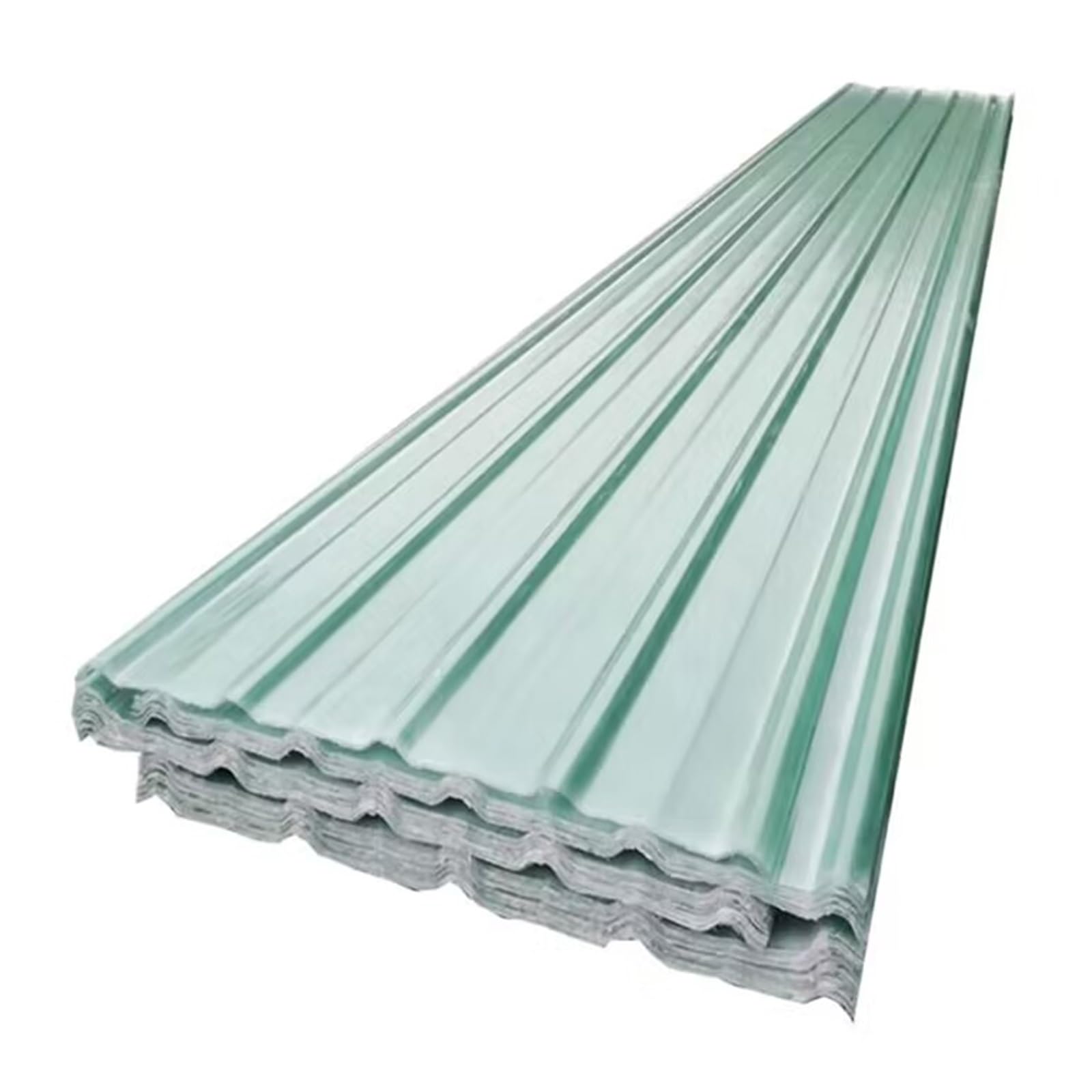 C Pannelli ondulati per tetti, 12 fogli FRP per illuminazione diurna per serre, capannoni, Ga, coperture antipolvere e antipioggia (0,9 x 1,8 m / 35 * 71in)