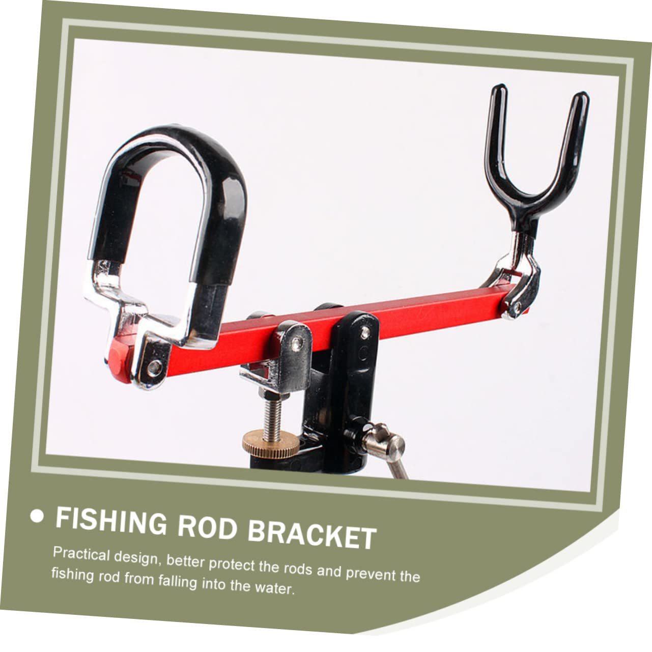 Sosoport Convenient Rod Bracket Sea Pole Storage Holder Fishing Stand Fishing Rod Racks Pole Holder