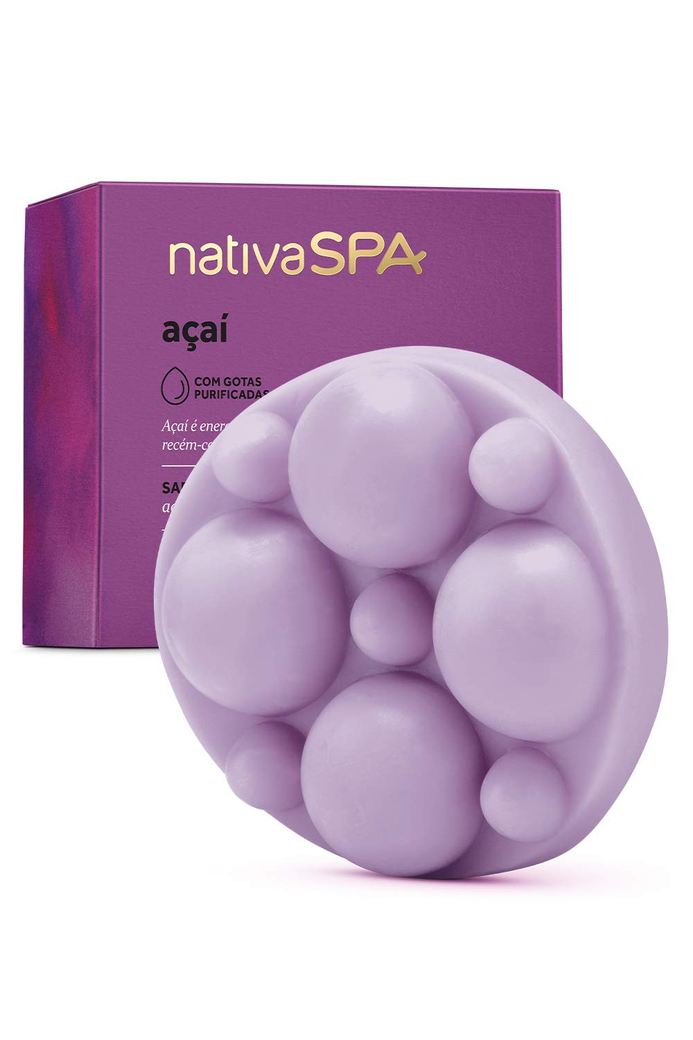 Nativa Spa Acai Soap Bar by O Boticario | Hydrating Bar Soap for -  mydom43.ru