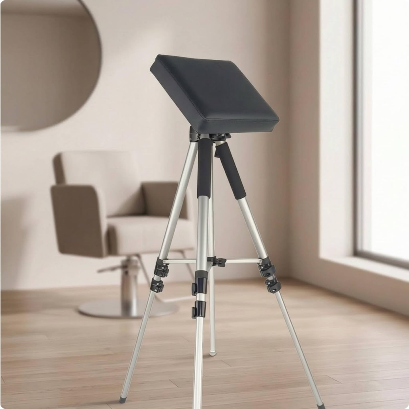 F Fityle Portable Equipment Stand Soporte Trípode Reposabrazos para Maquillaje Permanente Regulable y Orientación Flexible Aluminio de Aviación Portátil Adecuado para Estudio Trabajo