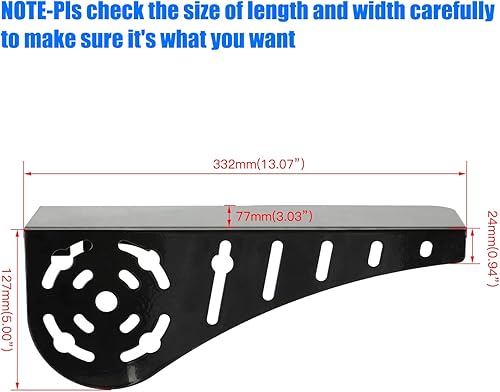 Miniatura 2 de YOXUFA Cubierta protectora de embrague de cadena para la mayoría de las mini bicicletas con Predator 212cc 196cc 200cc GX160 GX200 Tilotson 212R