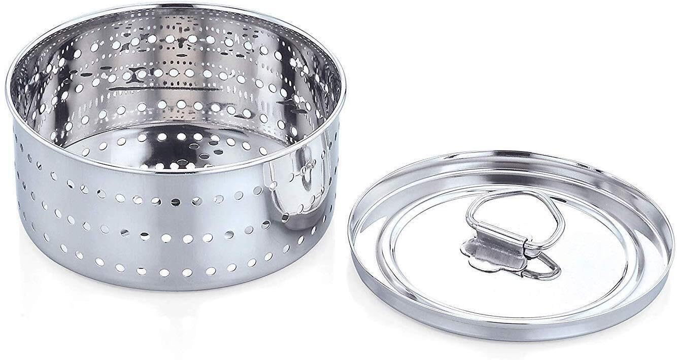 RSGM Stainless Steel Cheese/Paneer Maker Mould Press (380ml)