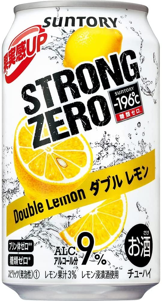 Amazon.co.jp: サントリー -196℃ ストロングゼロ ダブルレモン（350ml