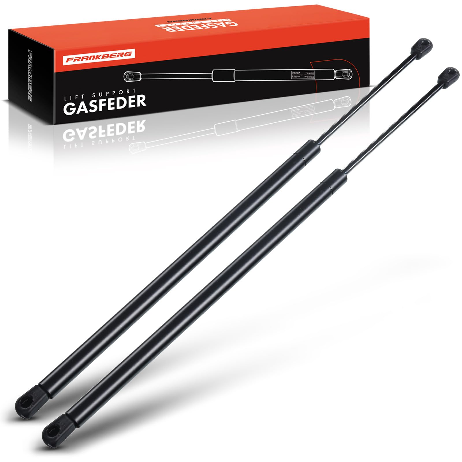 Frankberg 2x Tailgate Rear Boot Gas Struts Compatible with Fiesta MK V All Engine Hatchback 2002 2003 2004 2005 2006 2007 2008 Replace# 2S61B406A10AB