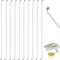 Vista 1 de 10 alambres para cortar queso, 5.5 pulgadas, alambre de repuesto para cortar quesos suaves, patés