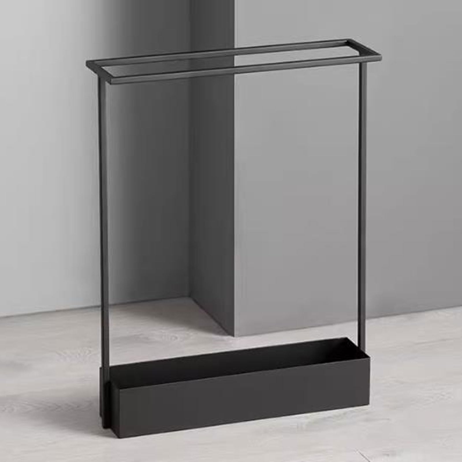 Schirmständer Hochwertiger Schirmhalter, Schirmständer, Schirm-Abflussständer, Flurdekoration aus Metall mit herausnehmbarer Abtropfschale, for das Heimbüro Regenschirmhalter