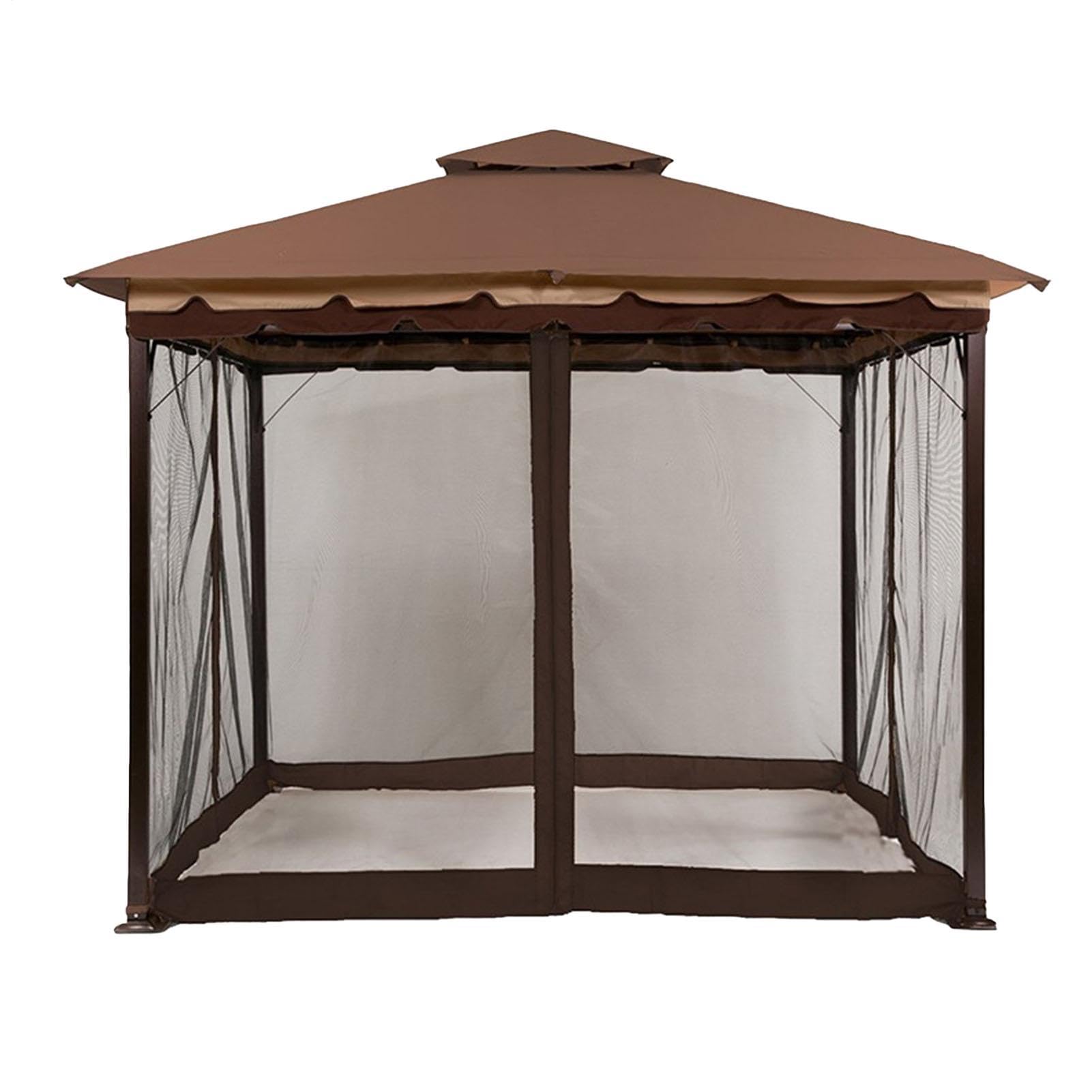 Zanzariera Patio Copertura Grande Pieghevole E Portatile 3,66 X 3,66 M | Rete da Patio per Esterni Per Uso Quotidiano Esterno E Interno, Giardino, Portico, Cortile, Casa, Camera Da