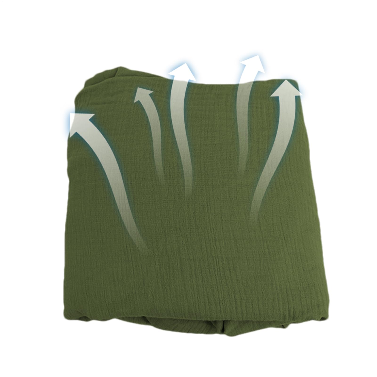 Drap housse bébé en gaze de coton boho pour lit et berceau douillet
