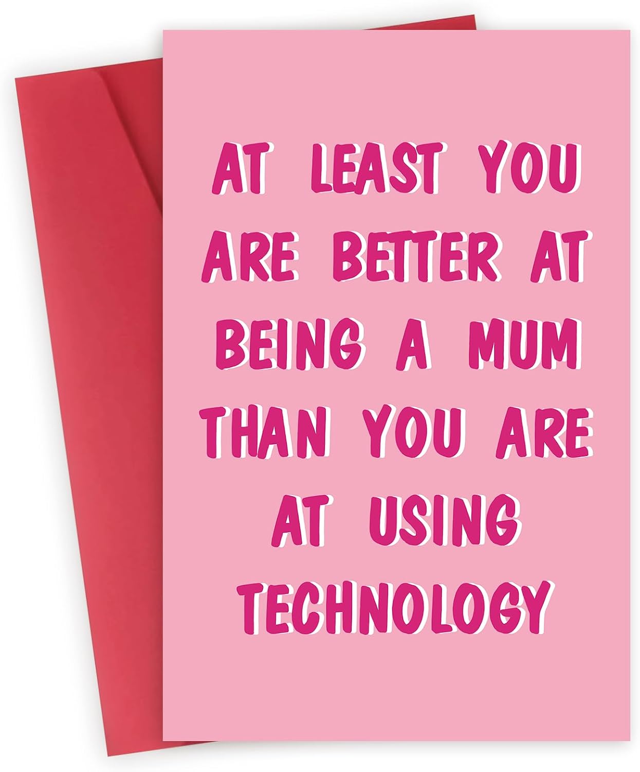 funny mother’s day card for mom from son daughter, mothers day gifts for mom, happy mother birthday card 1044