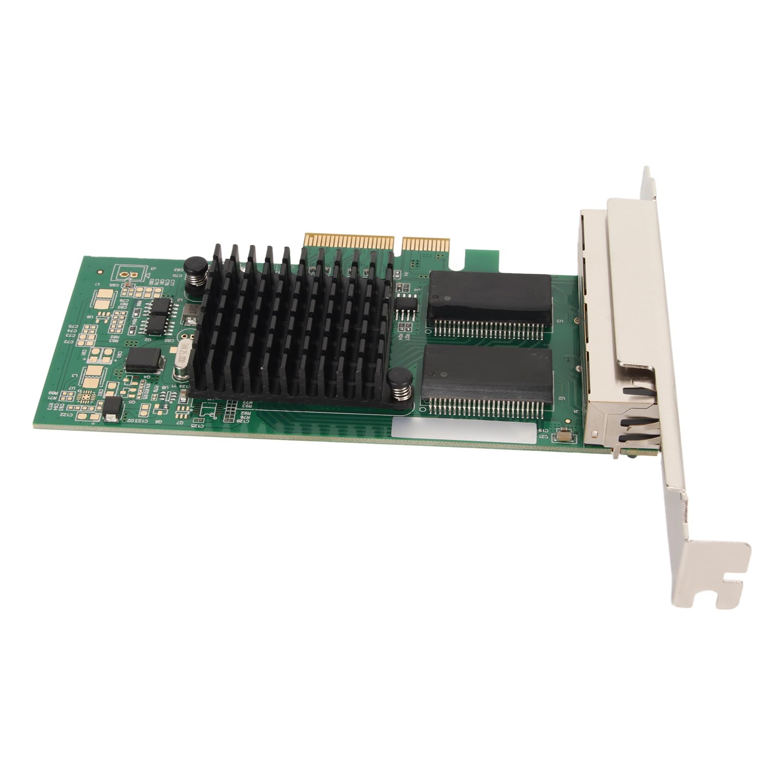 Scheda di rete PCIe a 4 porte, scheda Gigabit Ethernet, rete PCI 2.0 A con porte RJ45, computer da tavolo da 1000 Mbps, supporta aggregazione e sistemi operativi multipli