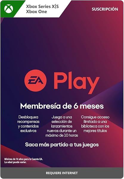 EA Play - 1 Month Subscription | Xbox - Código de descarga - 3