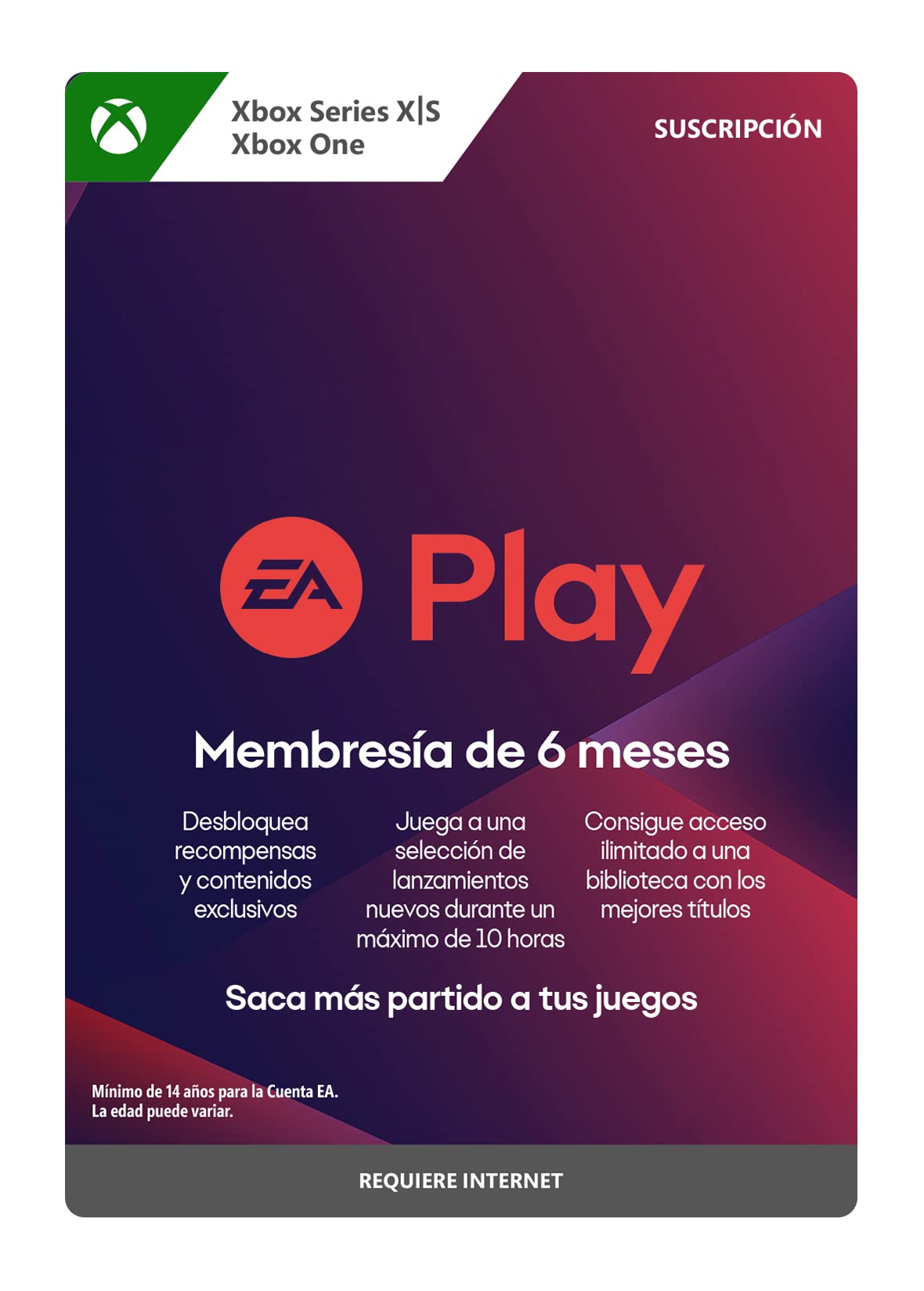 EA Play - 1 Month Subscription | Xbox - Código de descarga - 4