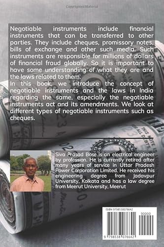 Introduction to Negotiable Instruments: As per Indian laws
