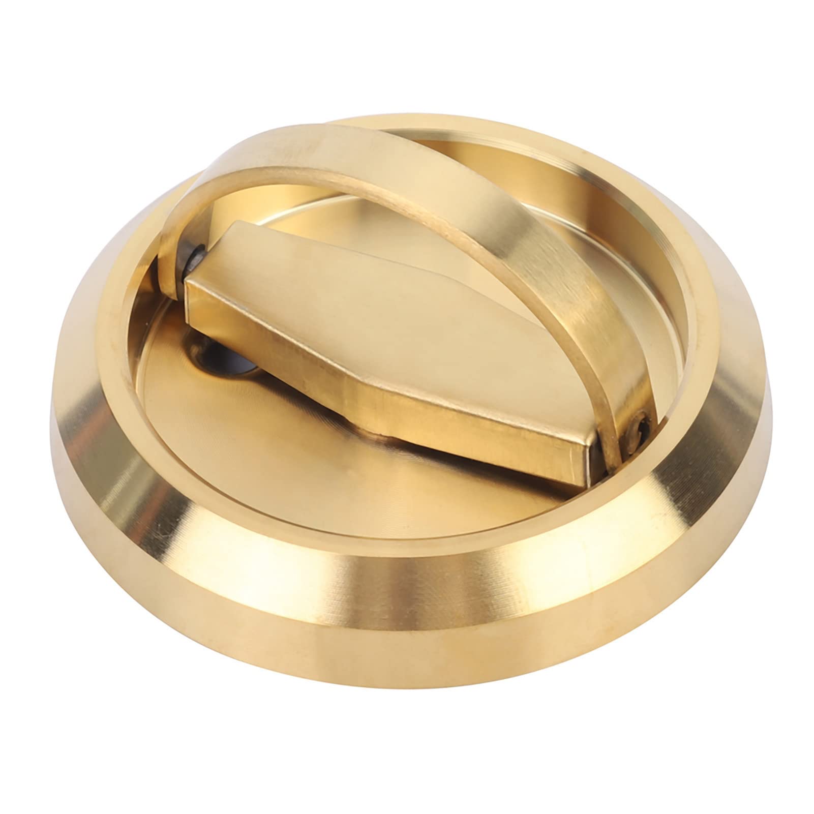 Bouton de porte encastré doré en acier inoxydable Cocoarm pour placard