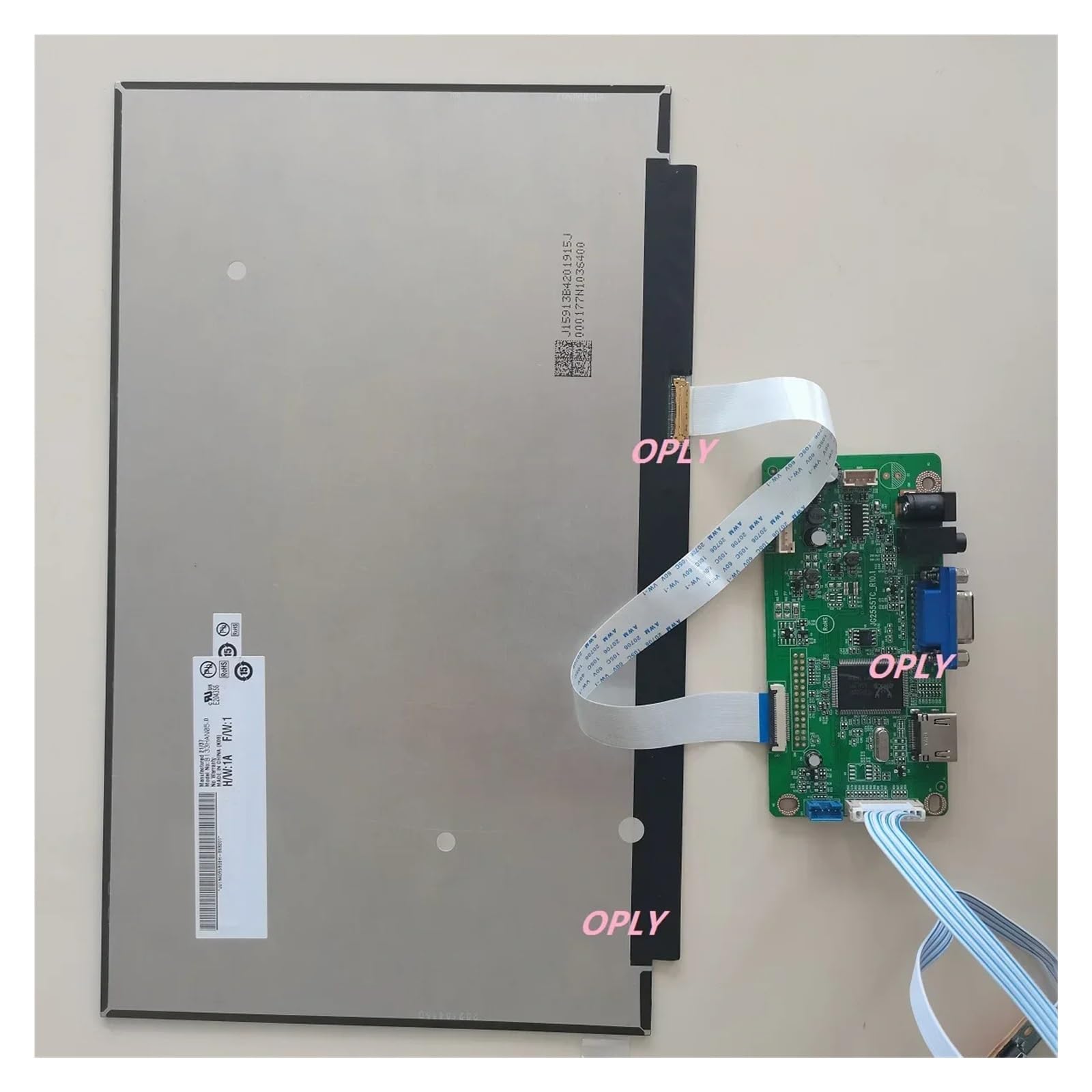 Kit For NT140WHM-N41 NT140WHM-N44 NT140WHM-N31 14 "1366×768 EDP Pannello LED Scheda Di Driver Del Controller Audio HDMI-Compatibile VGA(For NT140WHM-N31)