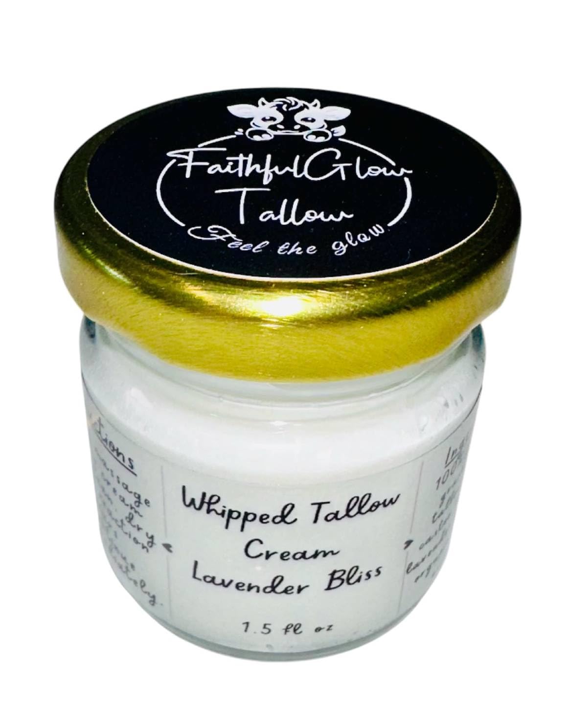 Whipped Tallow Cream (Lemon Dream 1.5 fl oz)