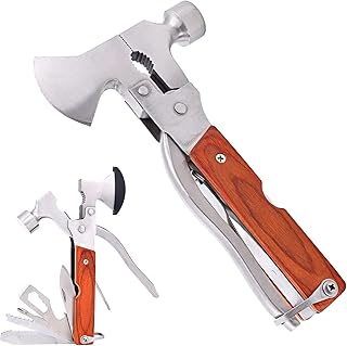 Multitool Hammer Camping Gear Accessories Survival Kits 14 in 1 Multifun...