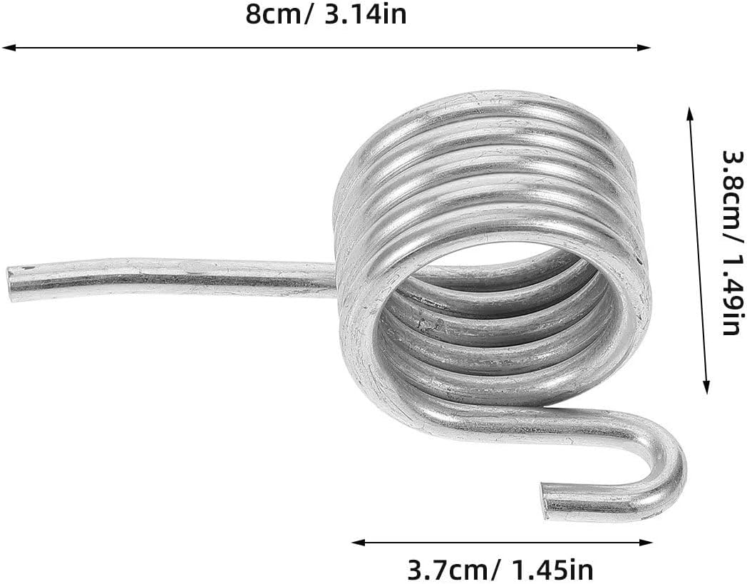 6pcs Stainless Steel Rebound Spring for Mop Bucket Replacement | Silver Spring Structure, Side Press Mechanism Part, Household and Commercial Cleaning Supply Accessory