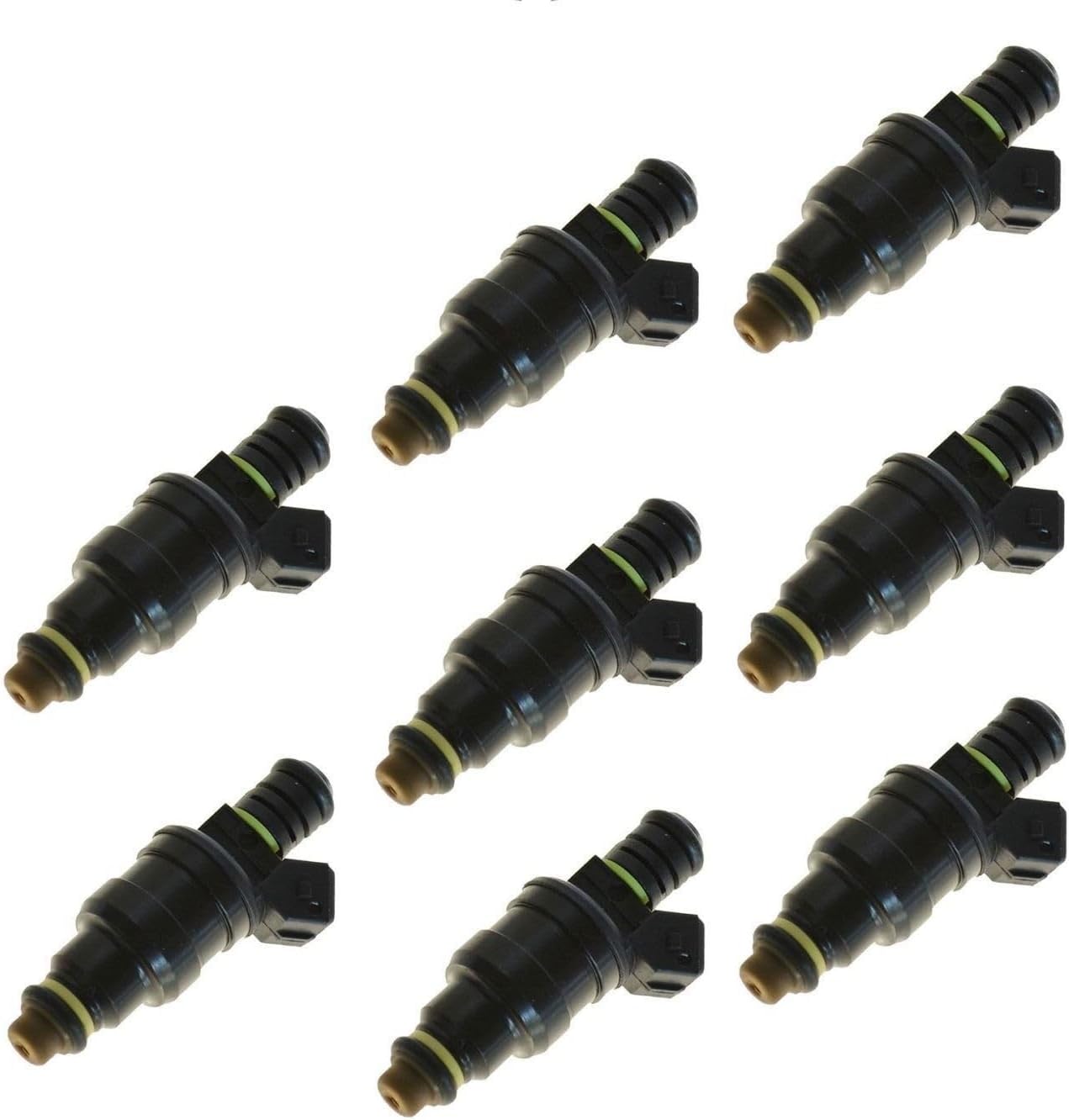Replacement Fuel Injector Kit Set of 8 for Camaro E150 E250 Van Colony Park Firebird Trans Mechanics Choice for Chevrolet