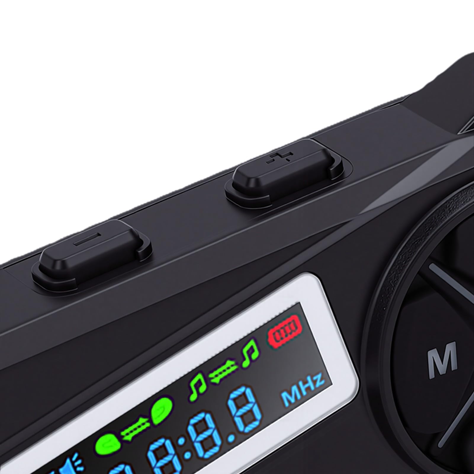 Fabater Auricolare Interfono per Moto con Display LED e Batteria a Lunga Durata per Motociclisti, Bluetooth 5.4 e Cancellazione del Rumore