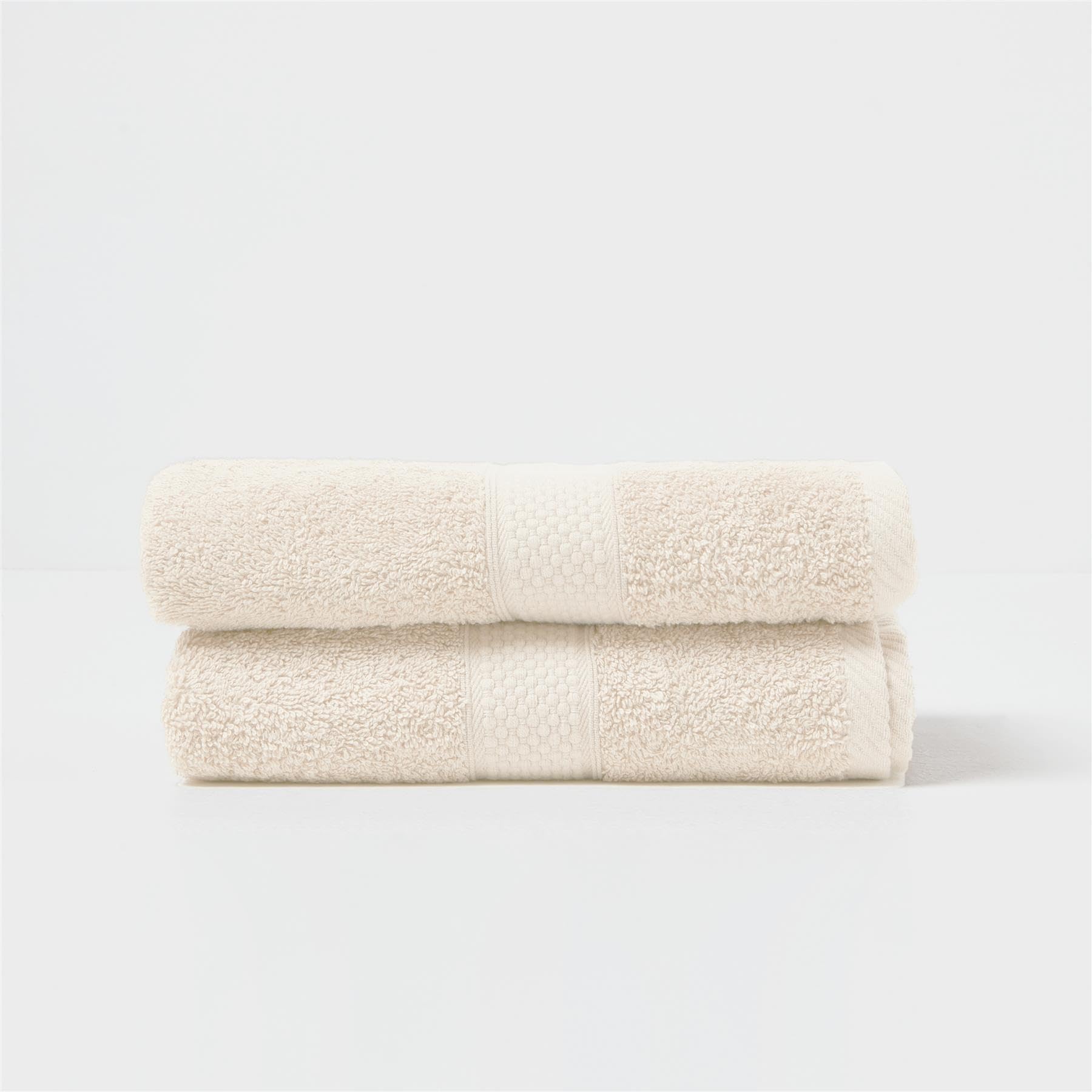 HOMESCAPES Light Blue Turkish Cotton Set of 4 Face Cloths Flannel Super Soft Thick & Absorbent 500 GSM Towel Heavy Weight for everyday Luxury — view 212