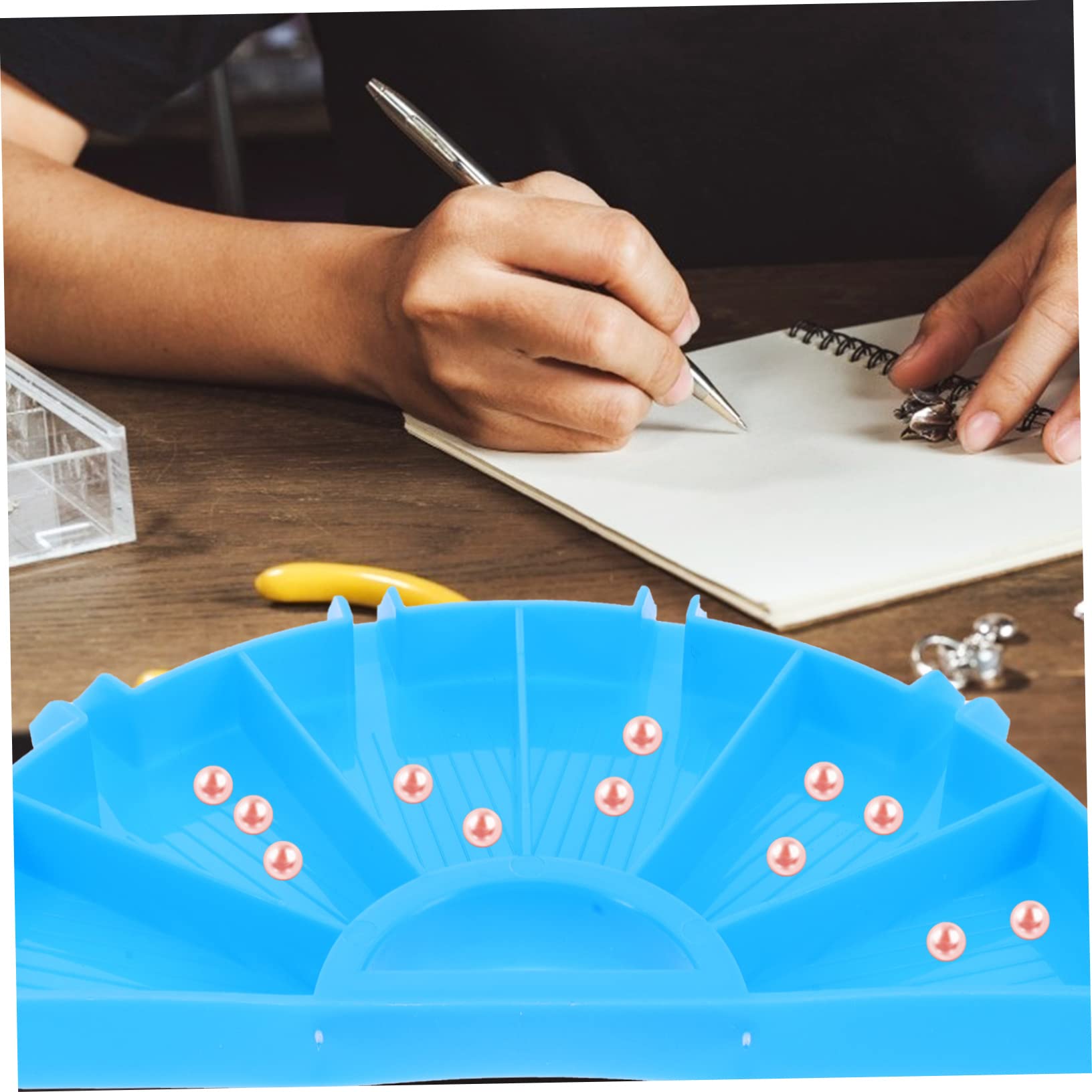 STOBOK Organizzatore Perline A Farfalla - 3 Scatoline Per Craft E Piccoli Oggetti - Foto 2