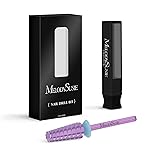 MelodySusie Super Cut Edition 5 in 1 Nail Drill Bits, 3/32\'\' Carbide Tungsten Multi-function Bits, Suitable for Manicure Pedicure Cuticle Gel Polishing, Purple, Series Bit-M, Quadruple Coarse