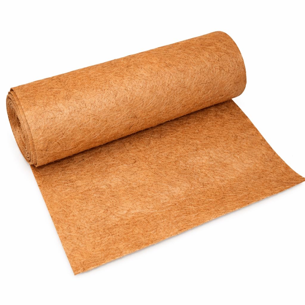 Gardening Naturally Natural Jute Liner 0.75m Wide Perfect For Lining Hanging Baskets and Troughs (10m Long)