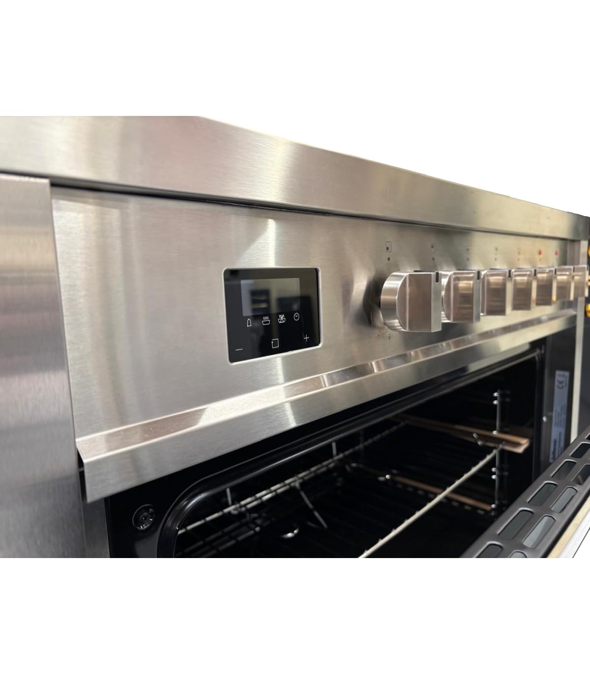 SOLTHERMIC VTI90AINOX INDUCCION CON HORNO ELECTRICO PANORAMICO/ANCHO 90 CMS / 5 FUEGOS CON ENCENDIDO AUTOMATICO/HORNO MULTIFUNCION 96 L. / ALTA GAMA