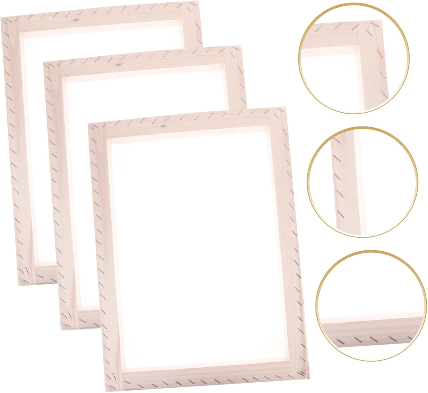 HEALEEP Professional Silk Screen Printing Kit DIY Wooden Frame for Beginners Convenient Crafting Tool for Adults Enhance Creativity and Practical Skills