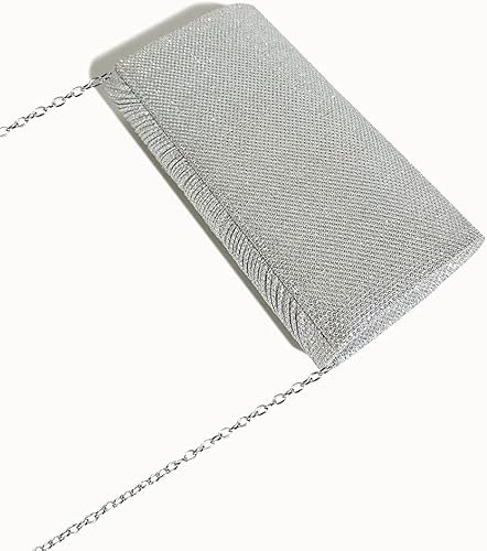 Miniatura 5 de AIJUN Clutch Purses for Women Sequin Envelope Evening Bag Party Prom Purse Bride Wedding Handbag with Chain
