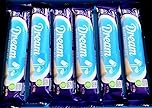 Dream White Chocolate Bar 50g x6 | Retro Rare UK 80's 90's Sweets | Australian Chocolate Lolly Candy Sweets | CANDYPLANET