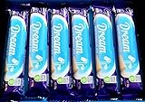 Dream White Chocolate Bar 50g x6 | Retro Rare UK 80's 90's Sweets | Australian Chocolate Lolly Candy Sweets | CANDYPLANET