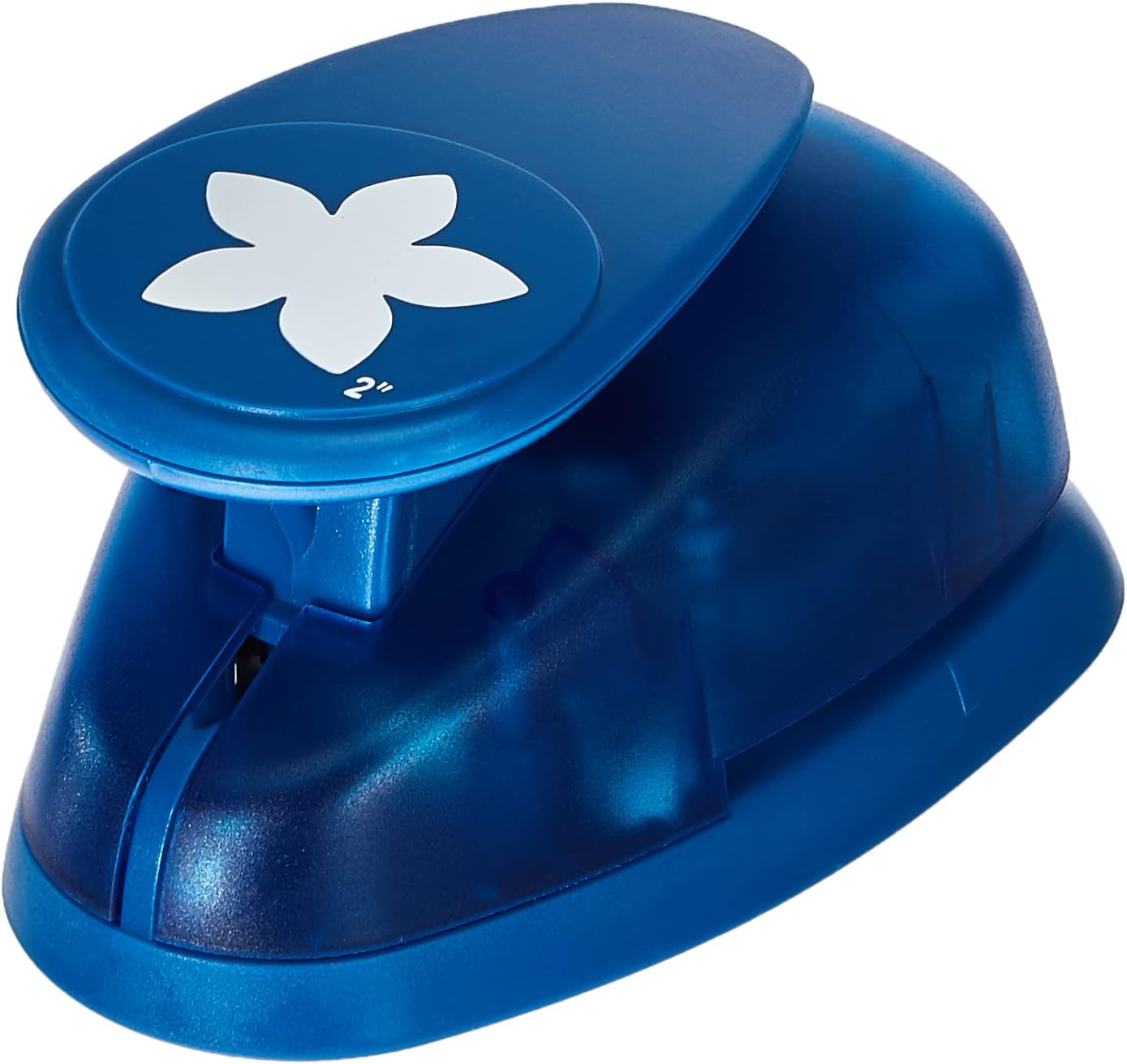 Artemio Giant Lever Punch 5 cm Flower #2, Blue
