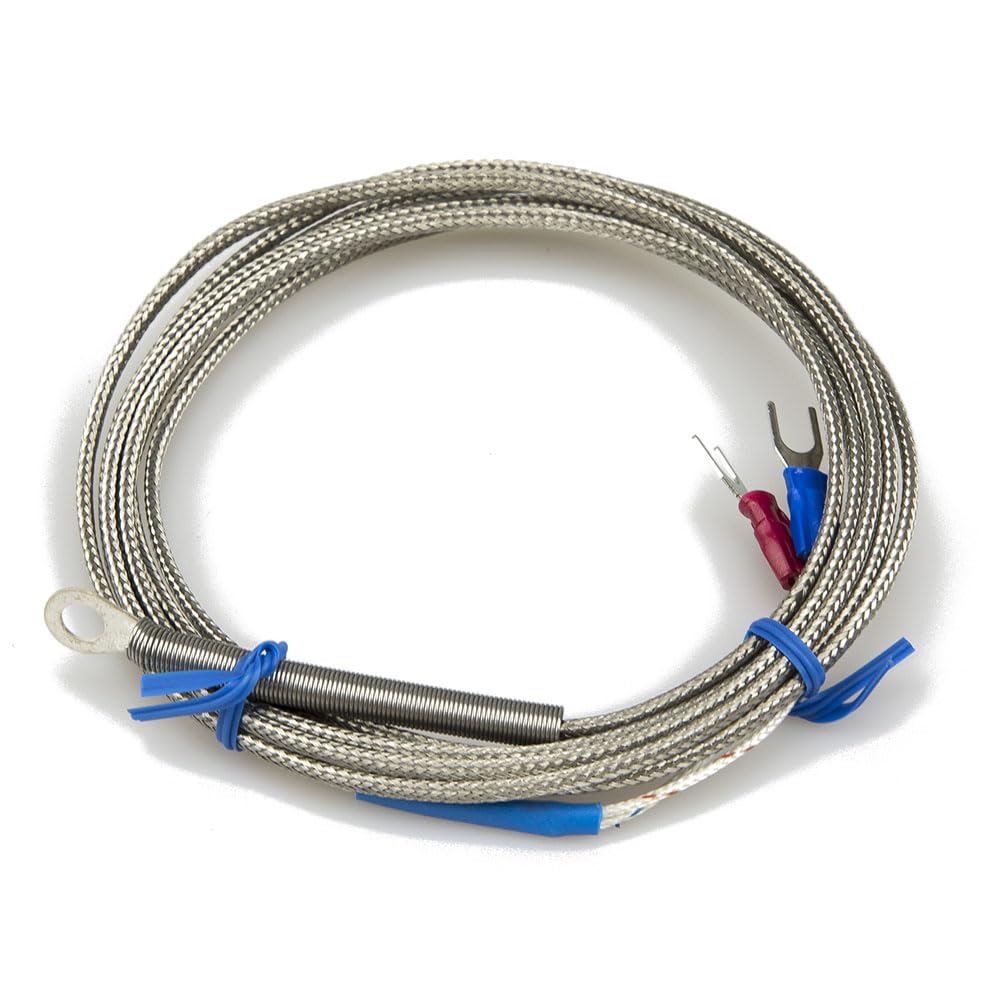 FTARR01 E Type 5mm Inner Diameter Ring 2m Metal screening Cable thermocouple Temperature Sensor