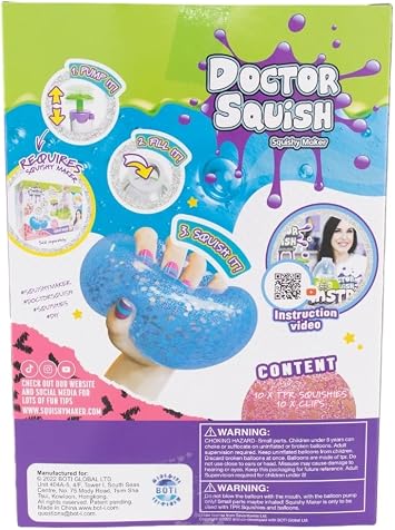 Doctor Squish - Squishy Pack - 10 Pack Balloon Refill
