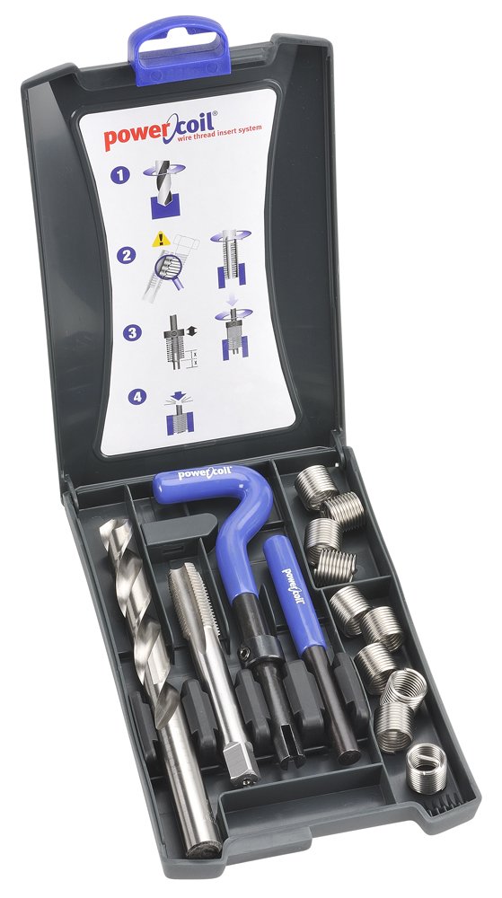 Powercoil 3534-3/8K UNF 3/8-24 Thread Repair Kit (1 Kitper Pack) by PowerCoil - Used condition - CA$84.79