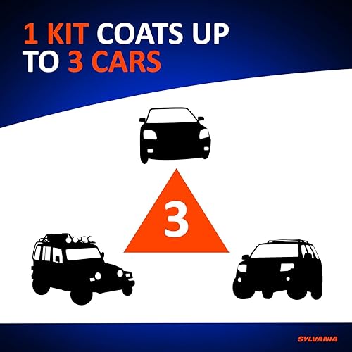 Vista 15 de Sylvania Kit de restauración de faros delanteros, kit completo