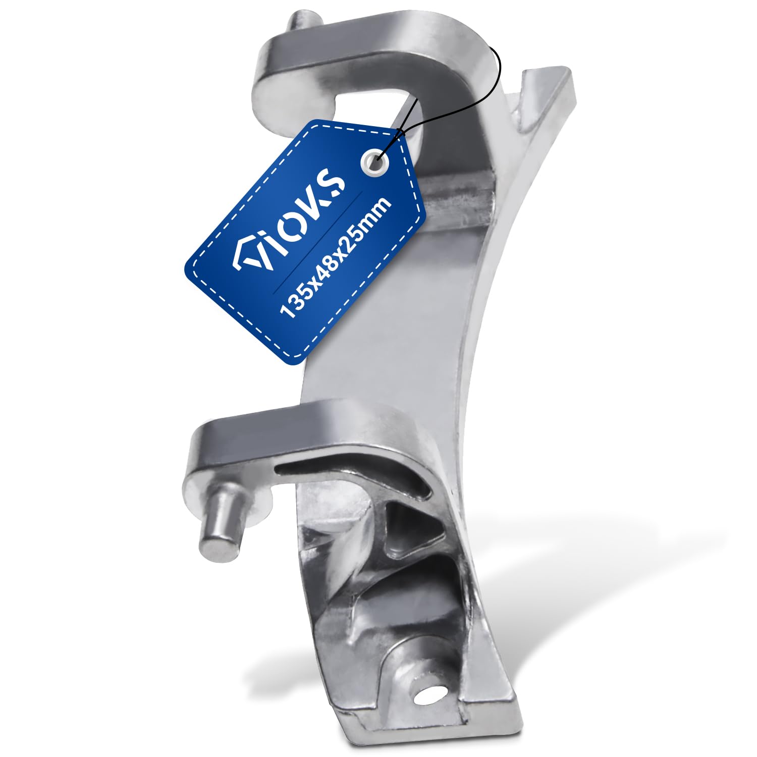 VIOKS Door Hinge Replacement for Bosch Siemens 171269 00171269 Hinge Front Loader Window Hinge for Washing Machine Neff Balay Constructa Classixx ExtraKlasse Avantixx iQ300 Logixx