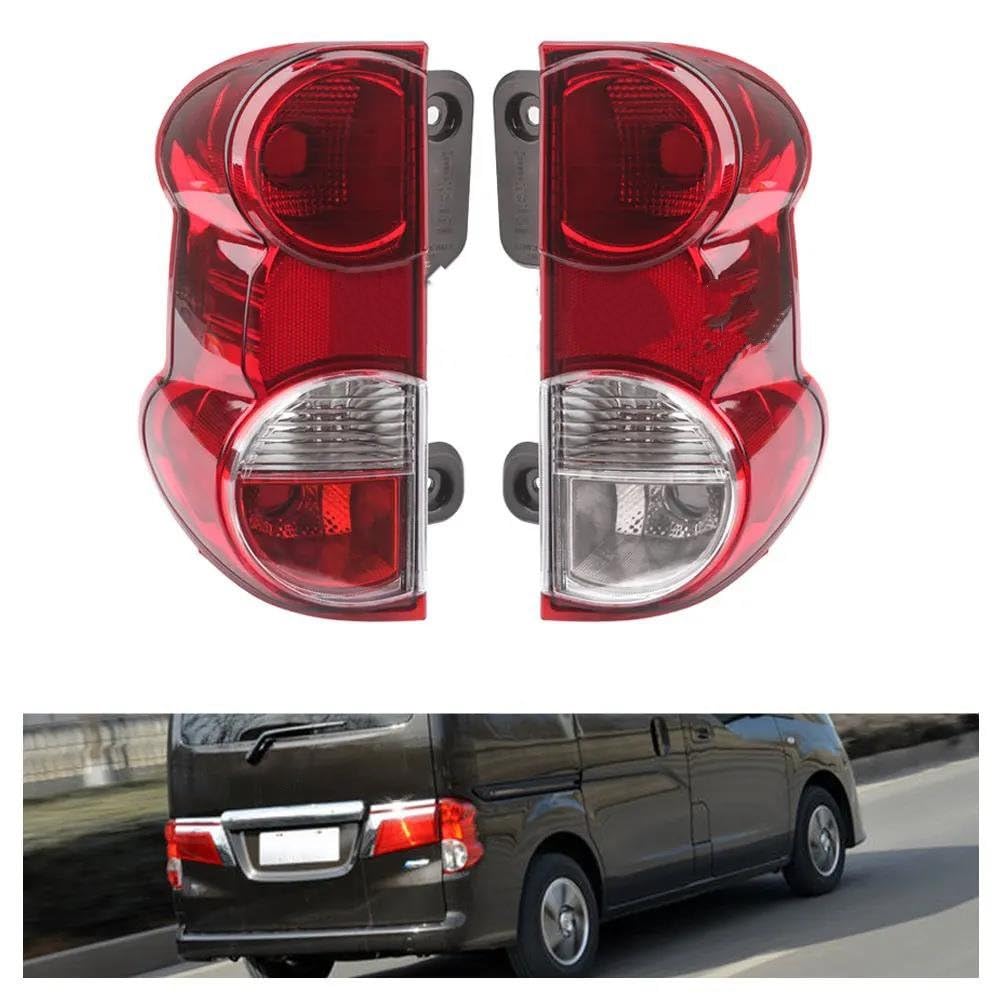 Piloto Trasero Luces Traseras Exteriores Para Nissan Para NV200 2009-2019 Luz Frenos Trasera Lámpara Antiniebla Trasera Cubierta Lámparas Advertencia Faros Traseros (Talla : 1pair)