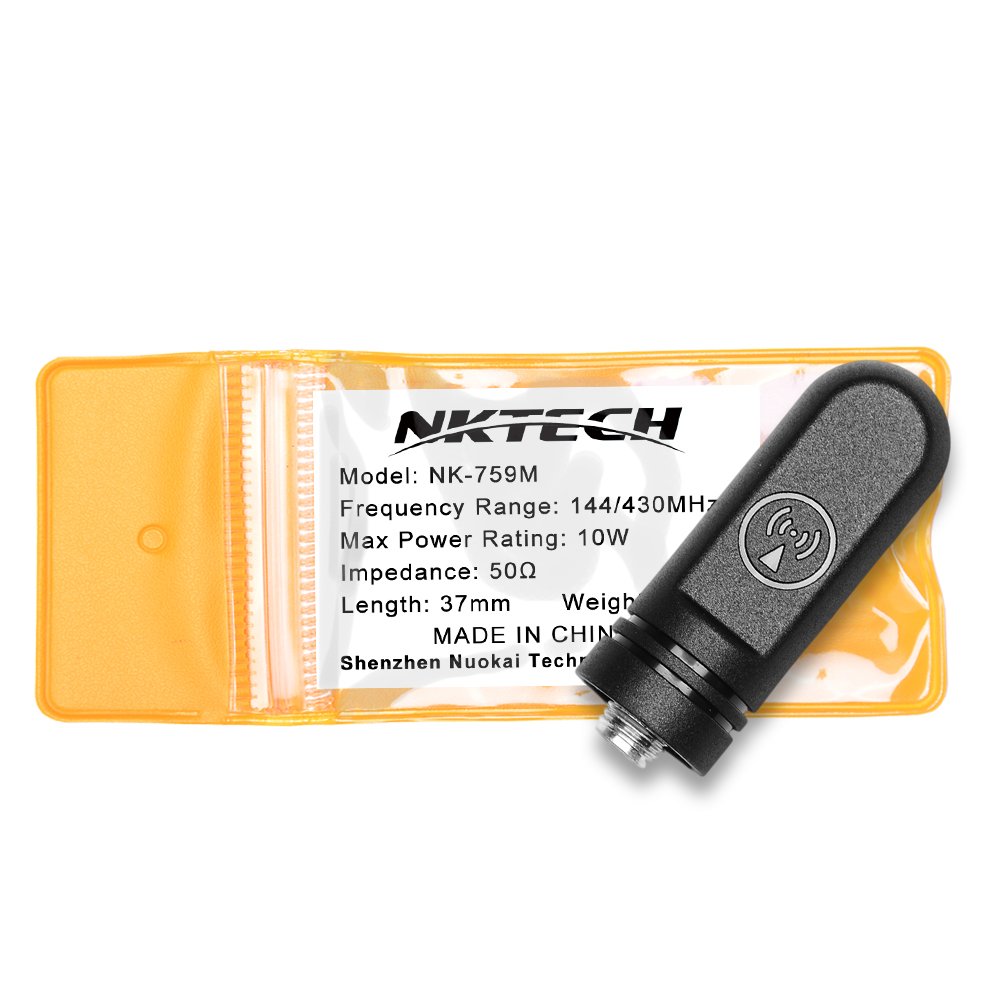 Antenna Dual Band Nktech Per Ricetrasmettitori - SMA Femmina, Alto Guadagno, Compatibile Con Baofeng, Wouxun, Kenwood E Altri - Foto 2