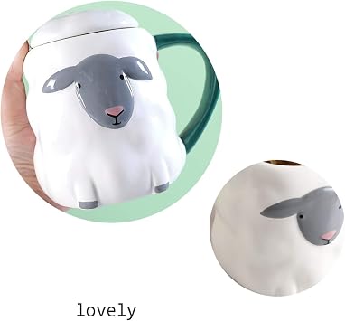 Coffee Mug, Tea Cup Cute Ceramic Cup,Design Fine,Ceramic Coffee Mugs,Ceramic Tea Cup Tea and Beverage,Funny Gift (B)