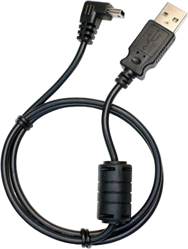 EDOTech 2 Ft Short Mini USB Car Charger Cable for Nuvi 57lm 67lmt 2589lmt 2597 2639lmt 2689lmt Drive DriveSmart DriveAssist 40lm 50 51lmt-s 60lmt 70lmt 2797 Dezl 570 760 770 Auto Motorcycle GPS