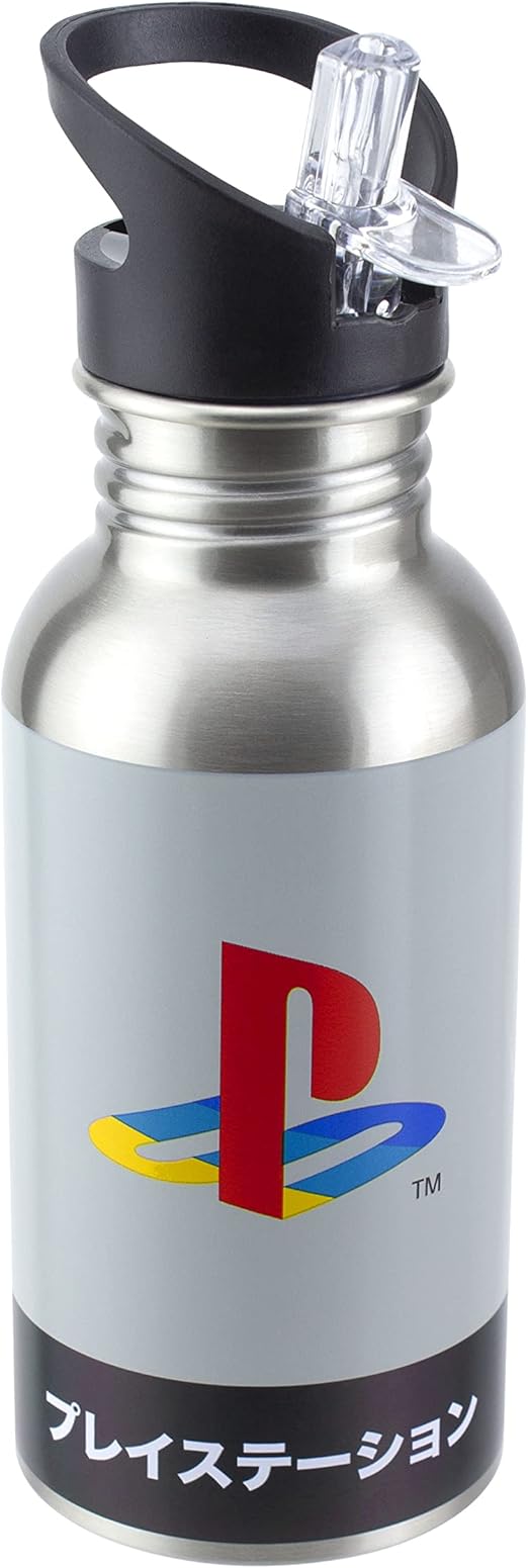 New State of Play Announced for Japanese and Asian Games 6 61EBkP9NRhL. AC SX522 Paladone PlayStation Heritage Stainless Steel Water Bottle, 500 ml, 16.9 fl oz, Multicolored