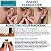 Magic Bax Earring Lifters - 2 Pairs of Adjustable Hypoallergenic Earring Lifts (2 Pairs of Sterling Silver Plated Earring Backs) As Seen on TV