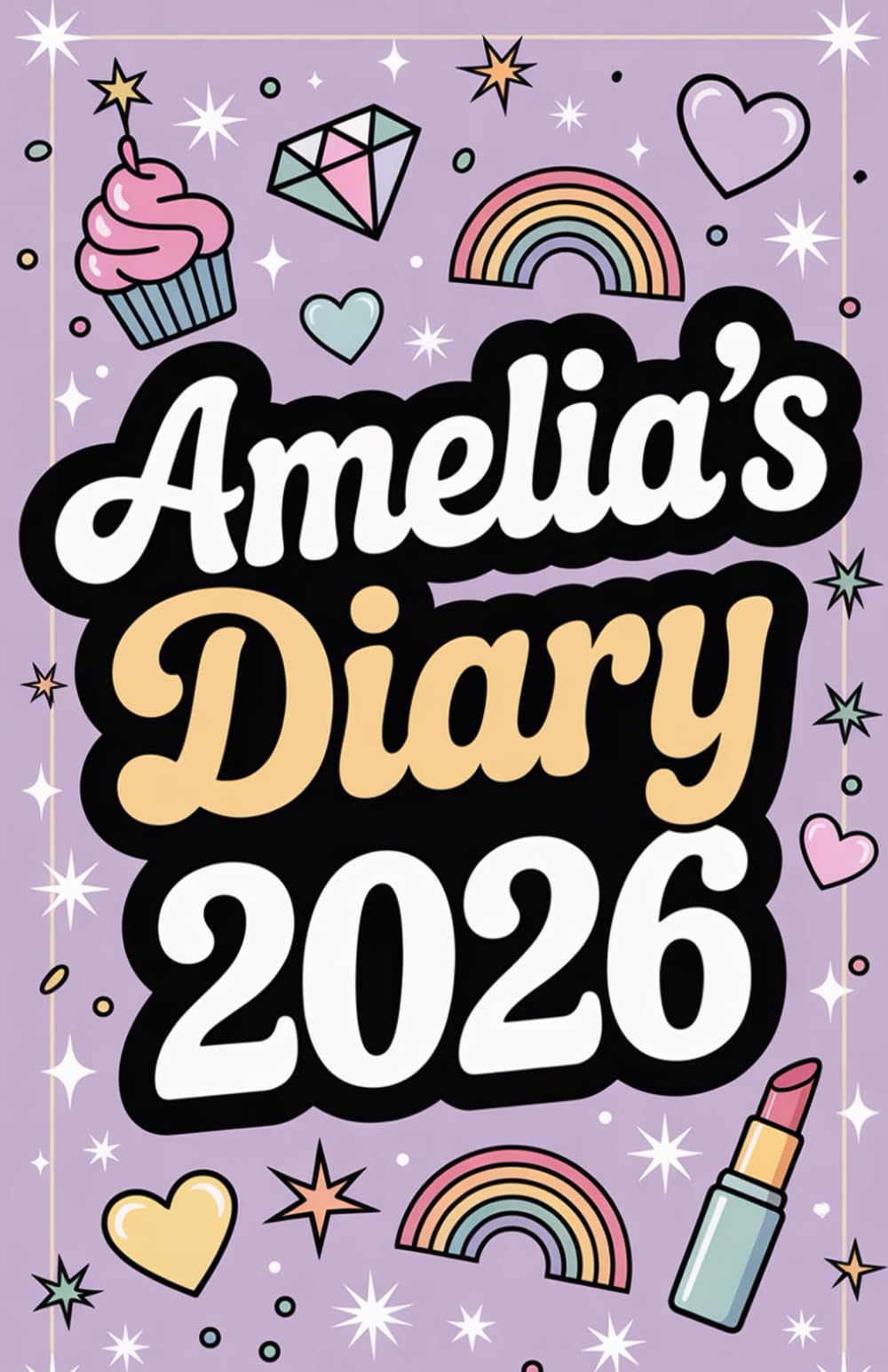 Amelia Diary: Amelia Female Diary, Amelia Gift, Diary for Amelia, Amelia Christmas Gift, Amelia Birthday Present