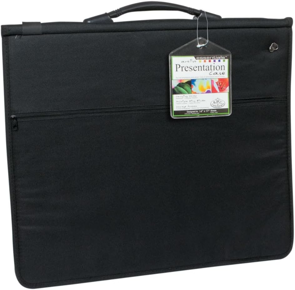 Deluxe Presentation Portfolio Case with 10 Sleeves~14x17"